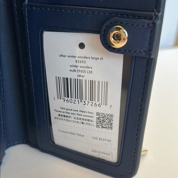 Kate Spade Skyline Wallet in Blue